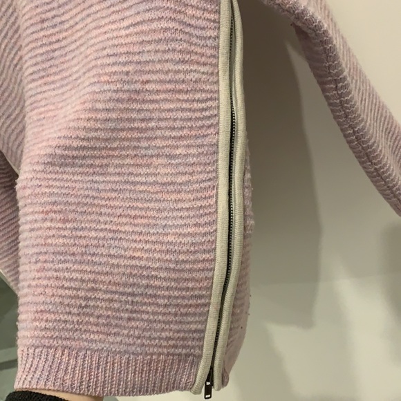 Lavender J Crew wool sweater - Picture 3 of 5